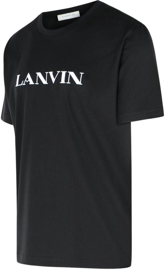 25FW 랑방 반팔 티셔츠 RMTS0012J300H2510 BLACK - LANVIN