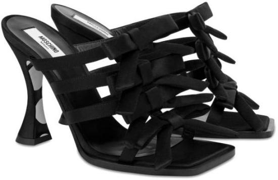 25FW 모스키노 힐/펌프스 MA2815AC1NM40000 BLACK - MOSCHINO