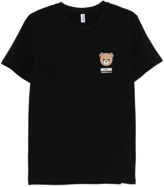 26FW 모스키노 반팔 티셔츠 A070144100555 BLACK