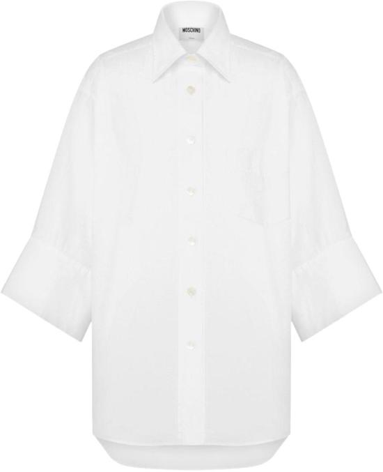 25FW 모스키노 셔츠 J020854311001 WHITE