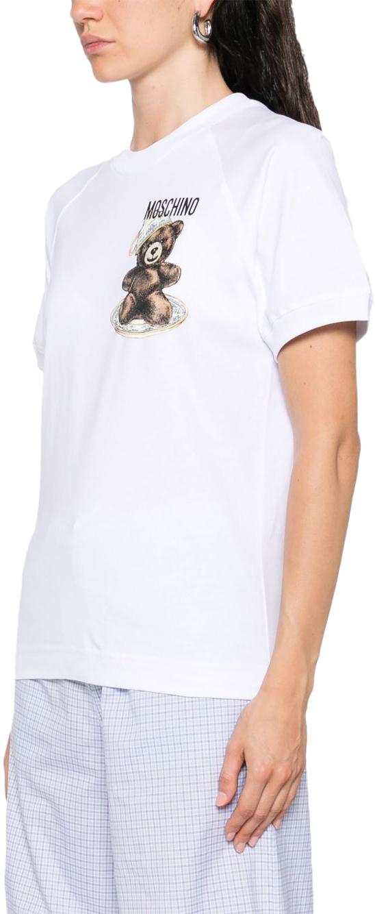 25FW 모스키노 탑 V072555411001 WHITE - MOSCHINO