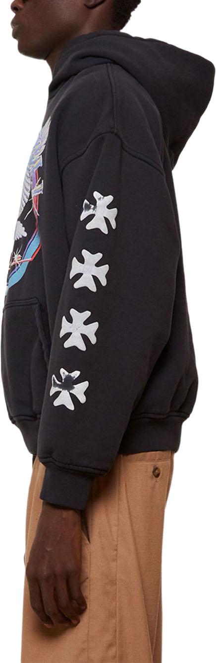 25FW 루드 후드 티셔츠 RHPF25HO090120027 BLACK - RHUDE