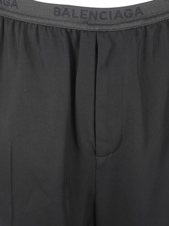  발렌시아가 스트레이트 팬츠 675490TJO251000 Black - BALENCIAGA