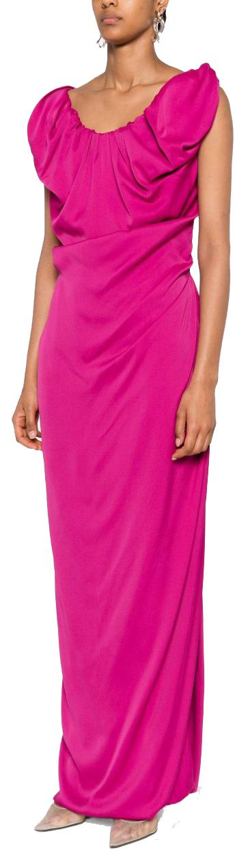 25FW 비비안웨스트우드 미디 원피스 1101039NW012YJ407 PINK - VIVIENNE WESTWOOD