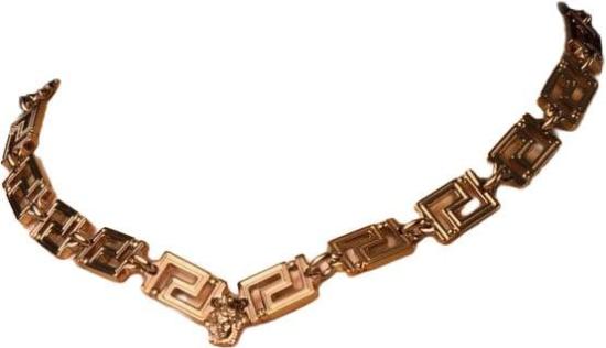 25FW 베르사체 목걸이/팬던트 DG17593DJMT3J000 GOLD - VERSACE