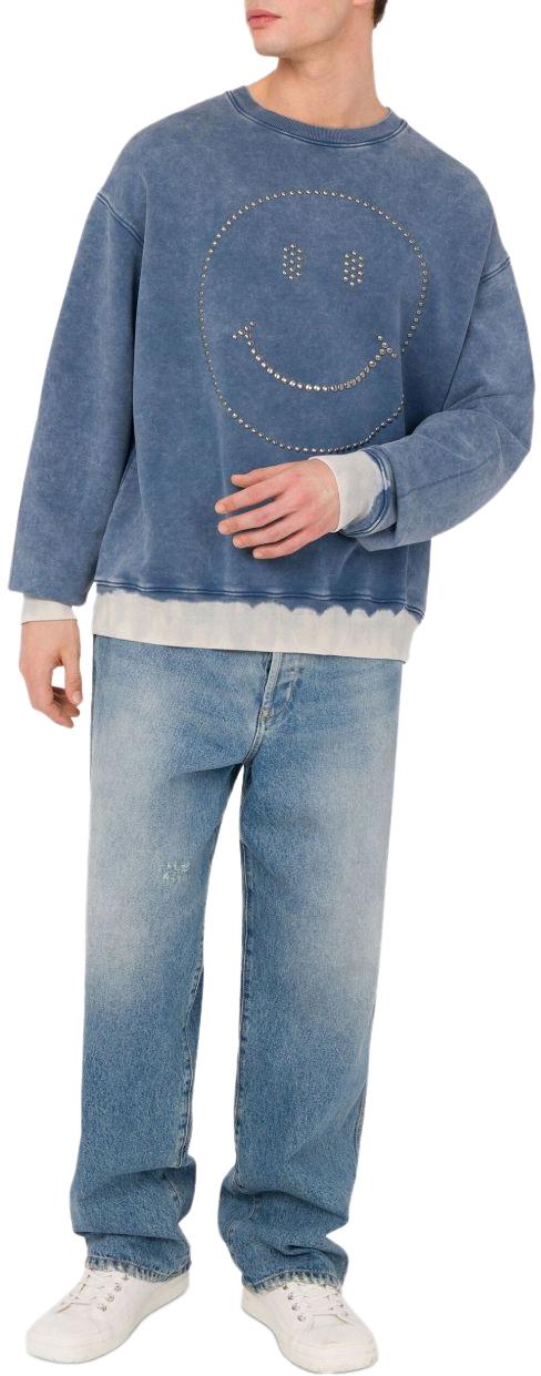 25FW 모스키노 스웨터 A170352281290 BLUE - MOSCHINO