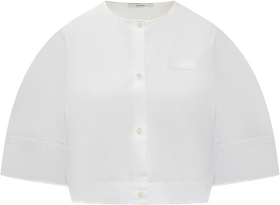 25FW 지방시 반팔 티셔츠 BW61EZ1634100 WHITE