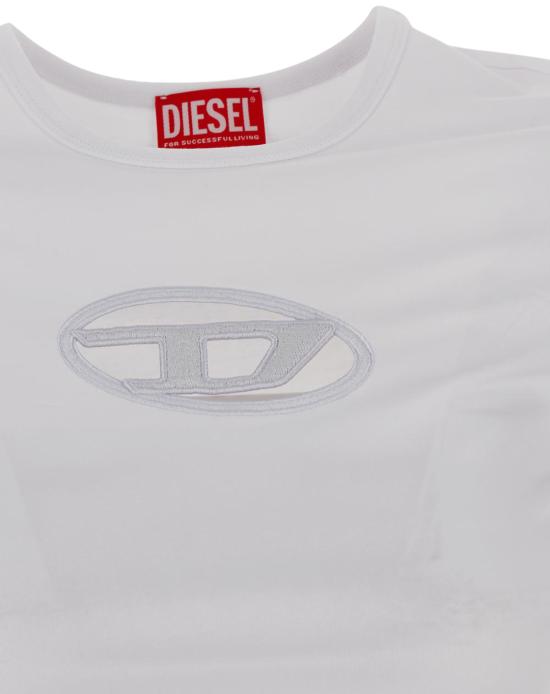  디젤 반팔 티셔츠 A062680AFAA100 WHITE - DIESEL