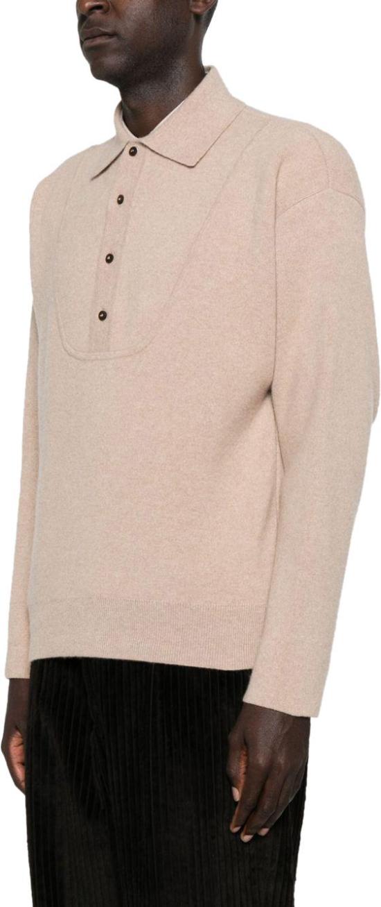 25FW 자크뮈스 스웨터 SWM00609AK00276150 BEIGE - JACQUEMUS