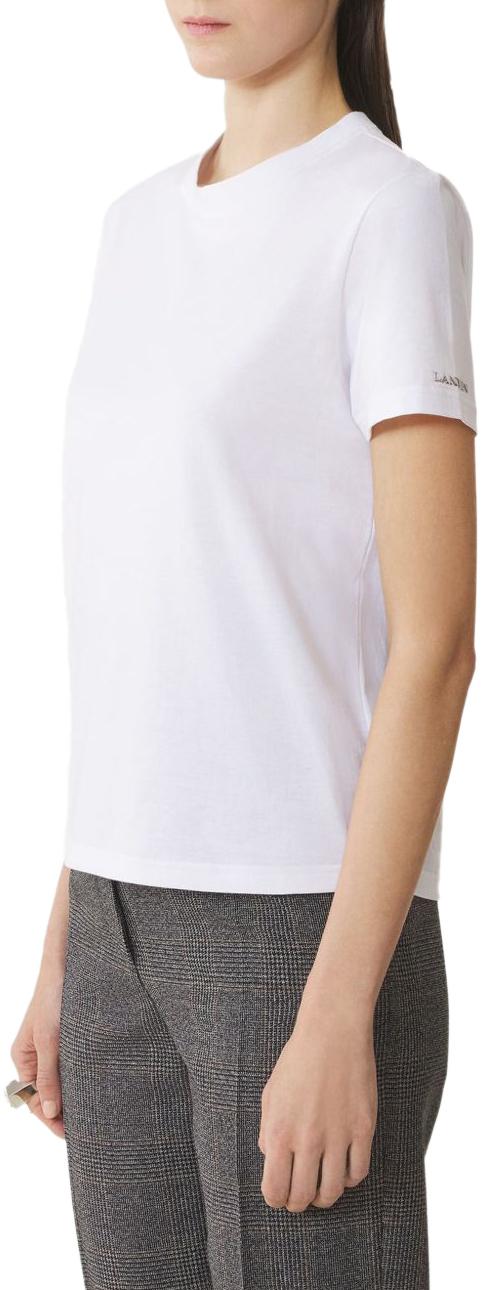 25FW 랑방 반팔 티셔츠 RWTS0024J040H2501 WHITE - LANVIN