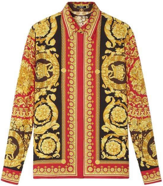 25FW 베르사체 블라우스 10013601A152155R650 RED