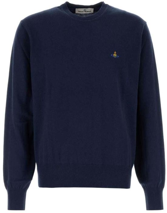 25FW 비비안웨스트우드 스웨터 27010012Y001VK410 BLUE