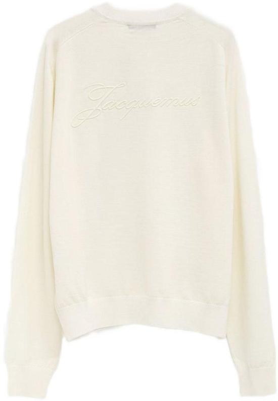 25FW 자크뮈스 스웨터 SWM00614AK00299110 BEIGE - JACQUEMUS