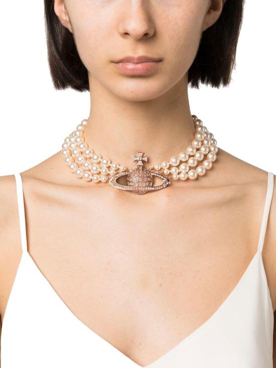 25FW 비비안웨스트우드 목걸이/팬던트 63030007G128 PINK - VIVIENNE WESTWOOD