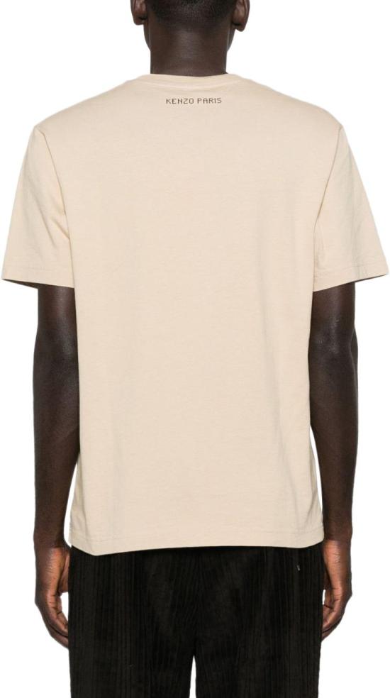 25FW 겐조 반팔 티셔츠 FF65TS2634SG11 BEIGE - KENZO