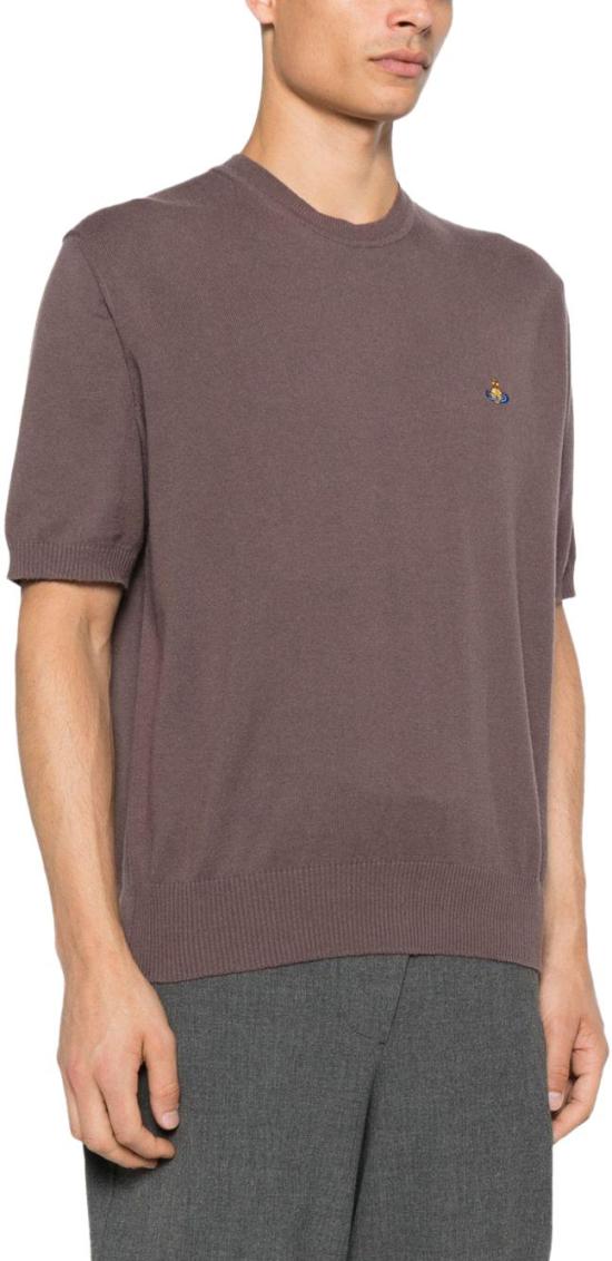 25FW 비비안웨스트우드 스웨터 27010013Y001VD408 BROWN - VIVIENNE WESTWOOD