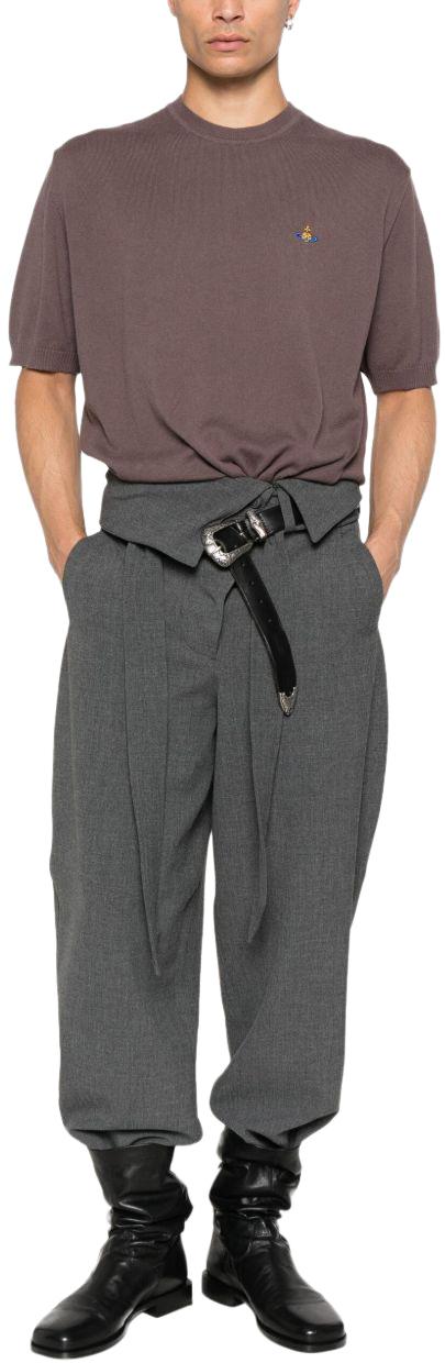 25FW 비비안웨스트우드 스웨터 27010013Y001VD408 BROWN - VIVIENNE WESTWOOD