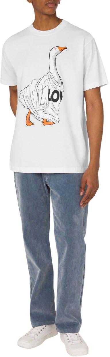 25FW 모스키노 반팔 티셔츠 J071152411001 WHITE - MOSCHINO