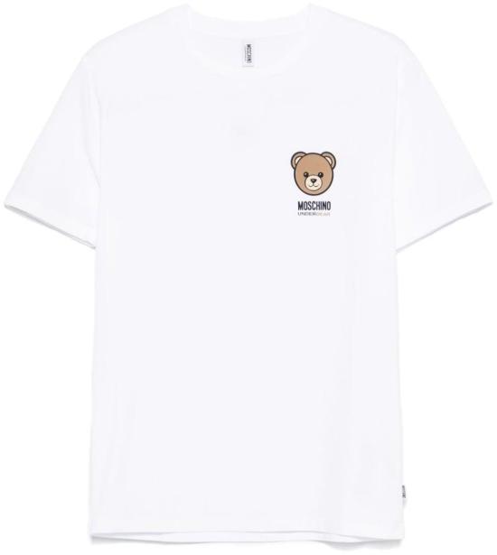 26FW 모스키노 반팔 티셔츠 A070144100001 WHITE