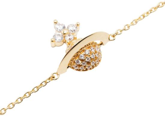 25SS 비비안웨스트우드 팔찌 6102024KR102 WHITE - VIVIENNE WESTWOOD