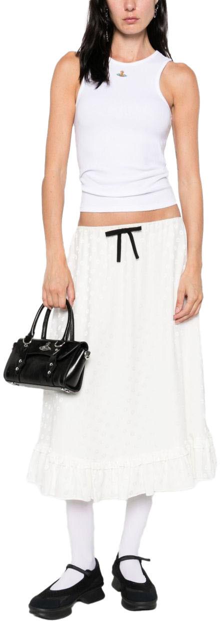 25FW 비비안웨스트우드 탑 3G01003ZJ009CA401 WHITE - VIVIENNE WESTWOOD