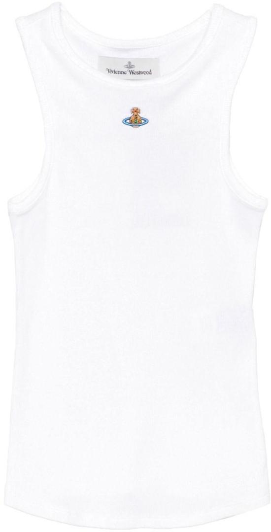 25FW 비비안웨스트우드 탑 3G01003ZJ009CA401 WHITE