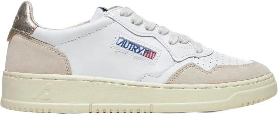 26SS 오트리 메달리스트 로우 레더 스니커즈 AULWLS75 WHITE