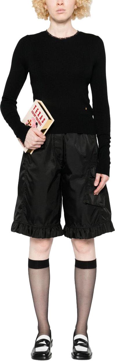 25FW 모스키노 스웨터 J090654010555 BLACK - MOSCHINO