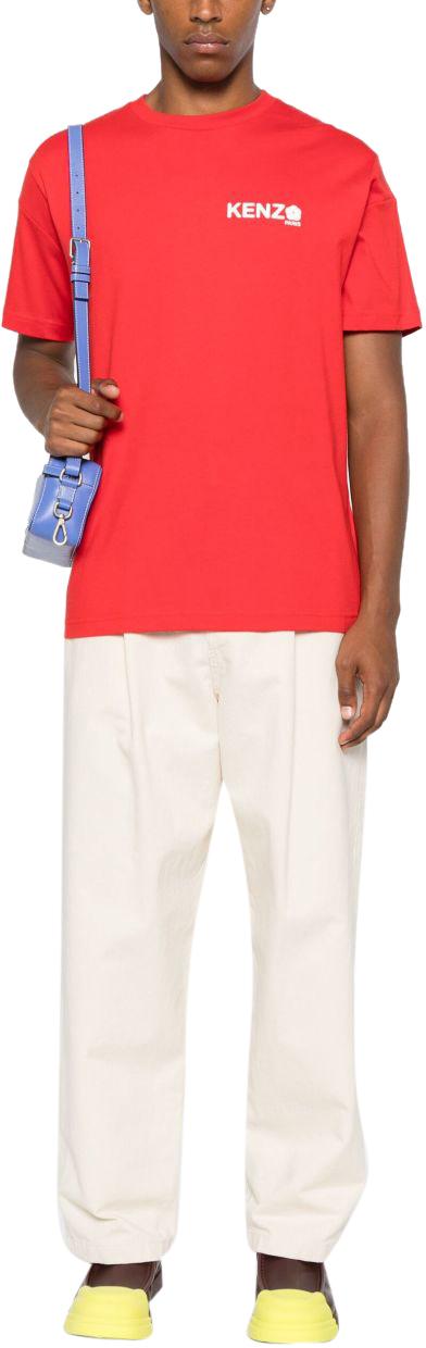 25FW 겐조 반팔 티셔츠 FF55TS4894SG21 DIVERS - KENZO