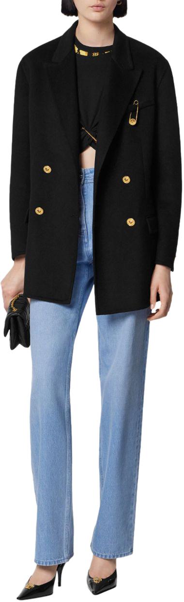 25FW 베르사체 코트 10209711A154001B000 BLACK - VERSACE