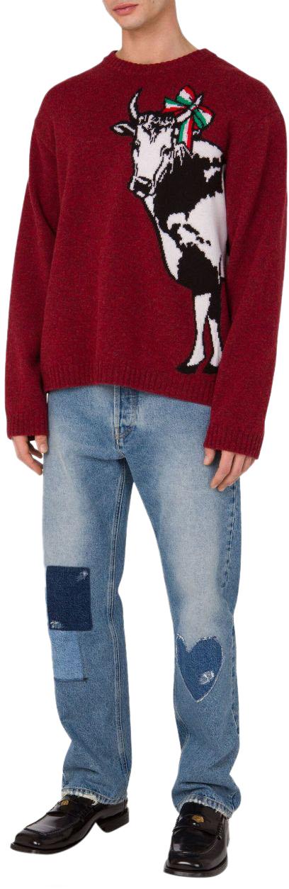 25FW 모스키노 데님 팬츠 A031052231281 BLUE - MOSCHINO