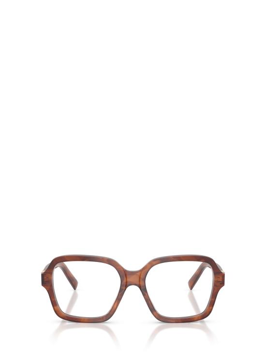 26FW 미우미우 안경 MU 03YV 26E1O1 STRIPED TOBACCO