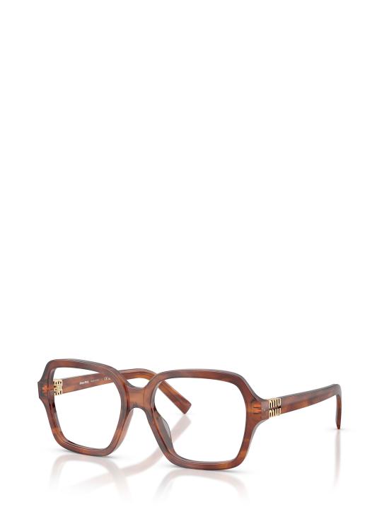 26FW 미우미우 안경 MU 03YV 26E1O1 STRIPED TOBACCO - MIU MIU