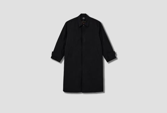 25FW 스투시 코트 올 시즌 트렌치 115864 블랙