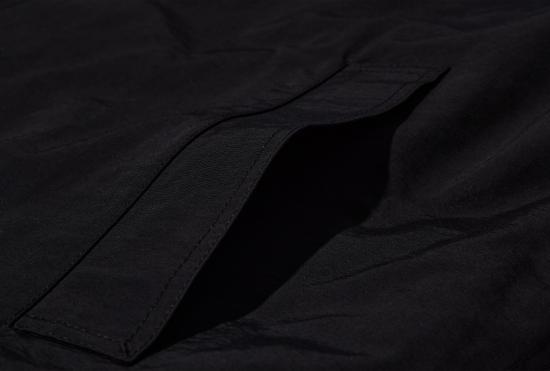 25FW 스투시 코트 올 시즌 트렌치 115864 블랙 - STUSSY