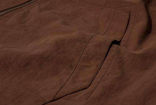 25FW 스투시 자켓 나일론 비치 쉘 115893 브라운 - STUSSY