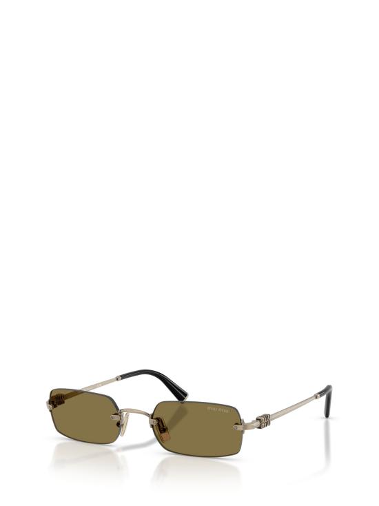 26FW 미우미우 선글라스 MU B50S 26C09Z OLD GOLD - MIU MIU