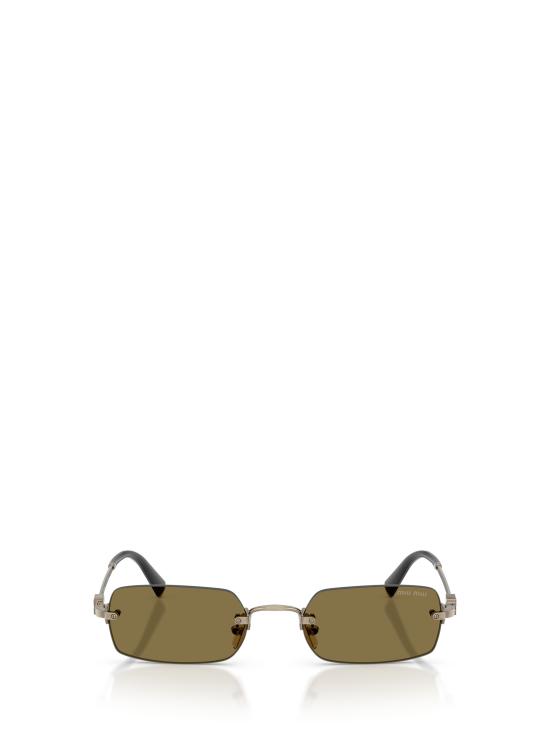 26FW 미우미우 선글라스 MU B50S 26C09Z OLD GOLD