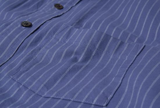 25FW 스투시 긴팔 셔츠 옥스퍼드 LS  1110364 블루 - STUSSY