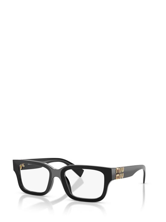 26FW 미우미우 안경 MU 02YV 16K1O1 BLACK - MIU MIU