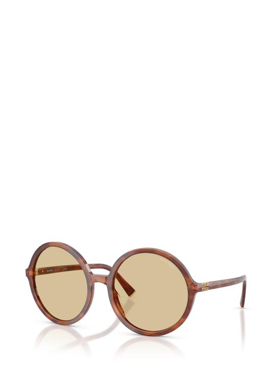 26FW 미우미우 선글라스 MU B02S 26E10R STRIPED TOBACCO - MIU MIU