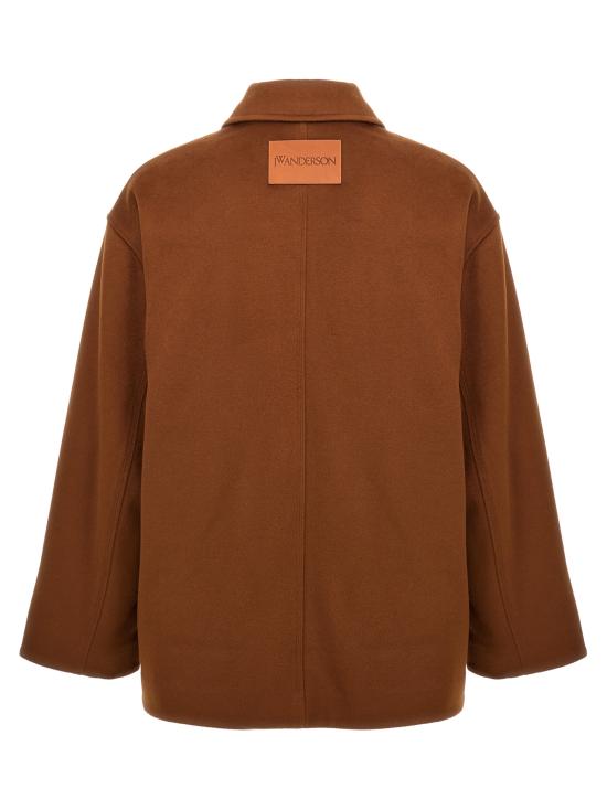 24FW JW앤더슨 트렌치 코트 CO0306PG1583619 Brown - JW ANDERSON