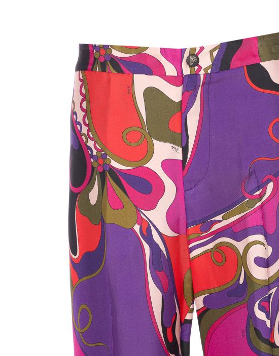 25FW 에밀리오푸치 스트레이트 팬츠 5URT10 5U731017 MultiColour - EMILIO PUCCI