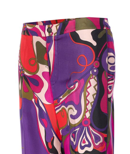 25FW 에밀리오푸치 스트레이트 팬츠 5URT10 5U731017 MultiColour - EMILIO PUCCI