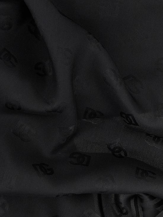 25FW 돌체앤가바나 머플러/스카프 FN090RGDCWUN0000 Black - DOLCE & GABBANA