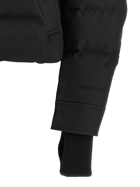 25FW 알렉산더 맥퀸 숏패딩 842818QEAG11000 Black - ALEXANDER MCQUEEN