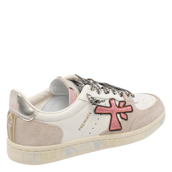 25FW 프리미아타 스니커즈 BSKTCLAD 7658 White - PREMIATA