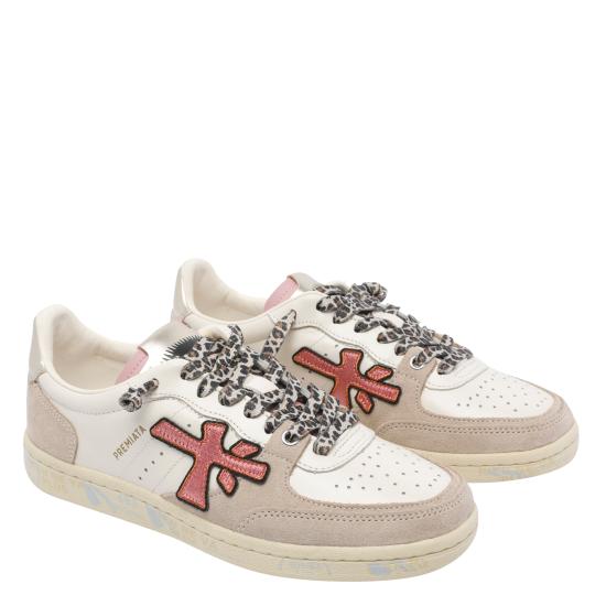 25FW 프리미아타 스니커즈 BSKTCLAD 7658 White - PREMIATA