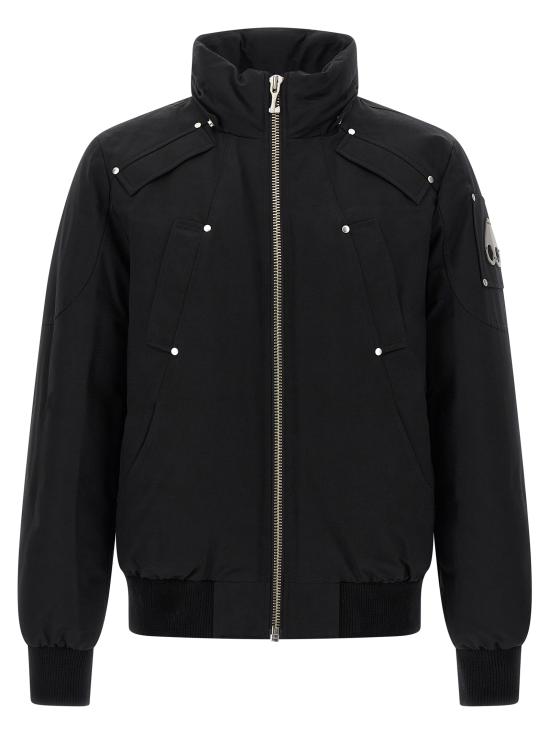 25FW 무스너클 숏패딩 M35MB000N292 Black - MOOSE KNUCKLES