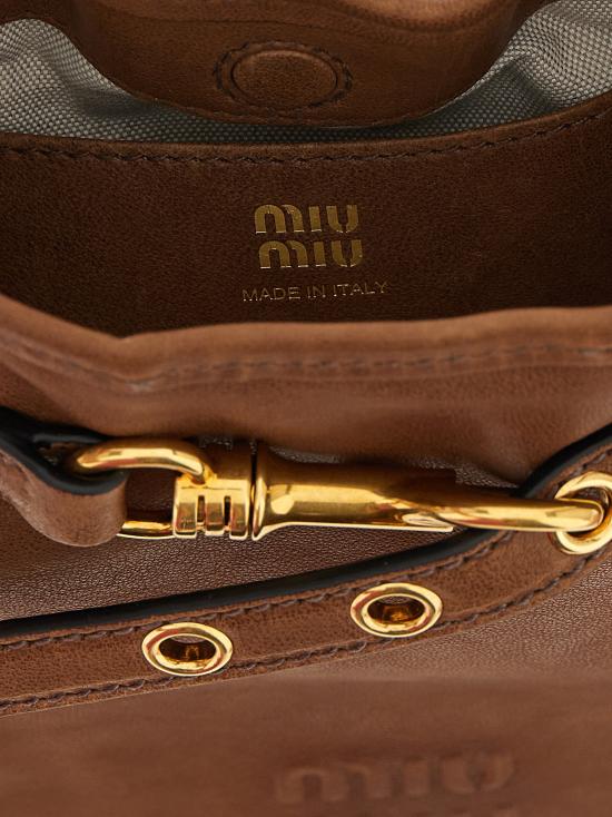 26FW 미우미우 크로스백 5NR461AEFXF0316 Brown - MIU MIU